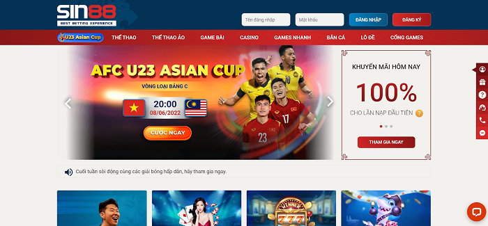 Tất tần tật về tỷ lệ cá độ bóng đá khi chơi game Sin88