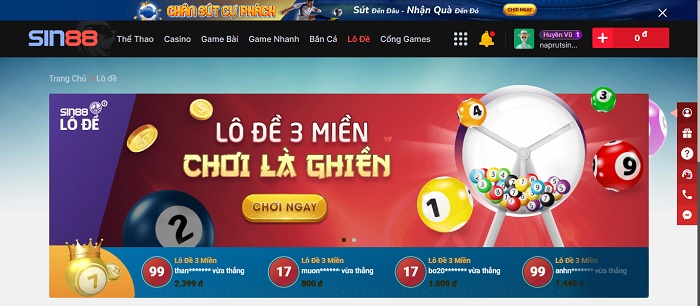 Làm gì để đánh Lô Đề ngày nào cũng nhận thưởng Sin88 Bet?
