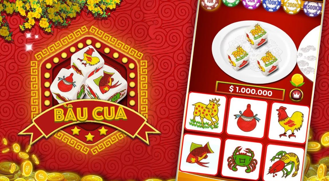 Game bầu cua được rất nhiều cược thủ đam mê