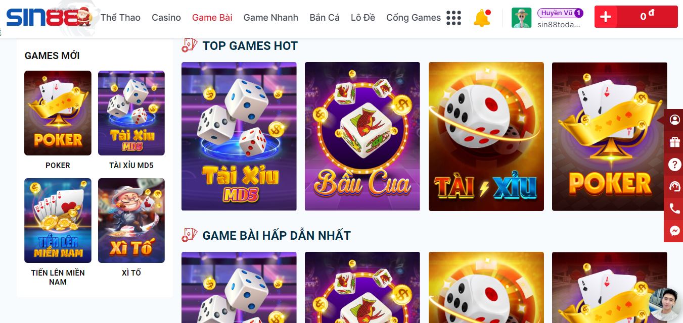 Cách chơi tựa game bầu cua tại nhà cái Sin88