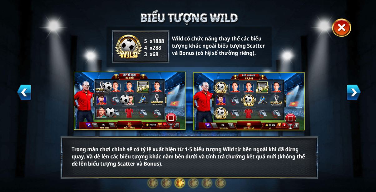 Biểu tượng WILD trong game Long chi quy bảo là gì?