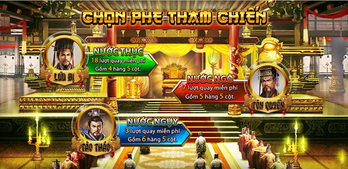 Giới thiệu nổ hũ Tam Quốc Tranh Hùng game Sin88