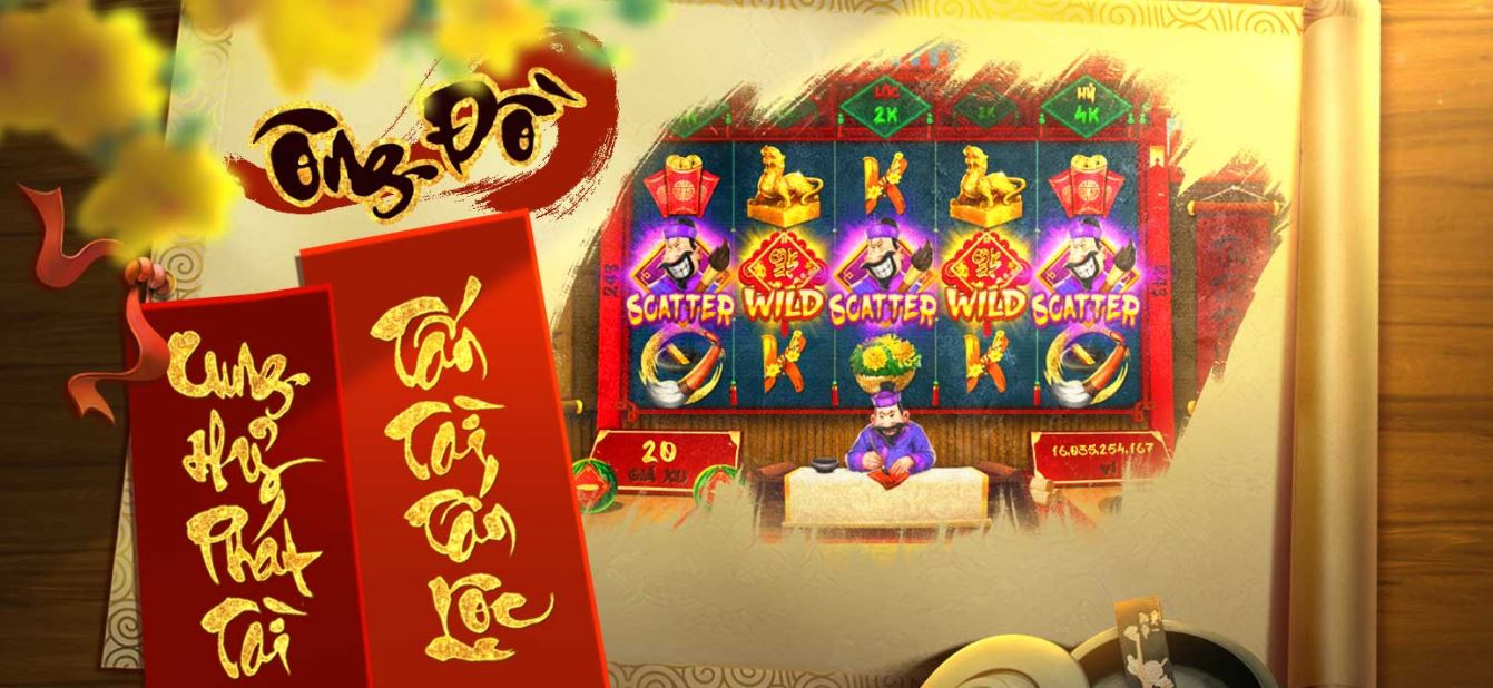 Giao diện game nổ hũ Ông đồ tại nhà cái Sin88 vip