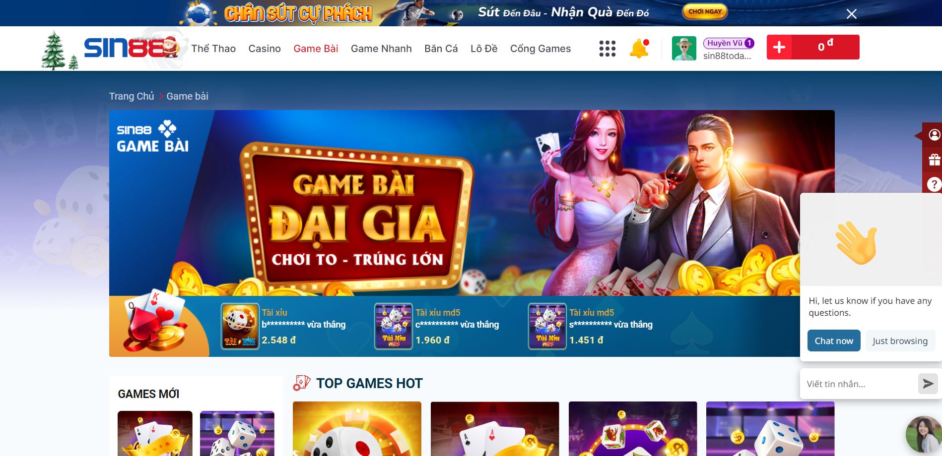 Tham gia bài phỏm online tại nhà cái Sin88 vip