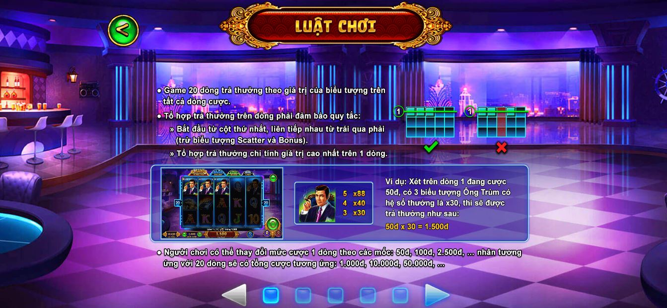 Luật chơi đơn giản nhưng mang về tiền thưởng lớn