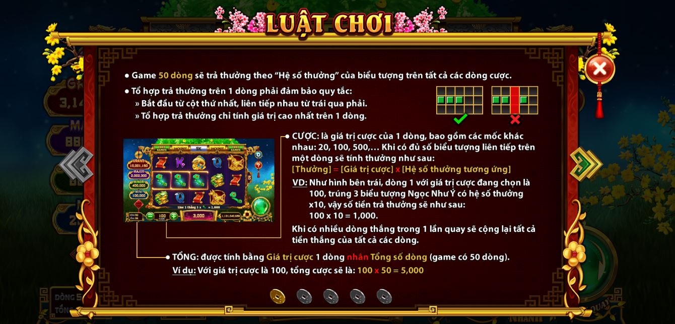 Luật chơi Cung hỷ phát tài chuẩn nhất tại Sin88 club