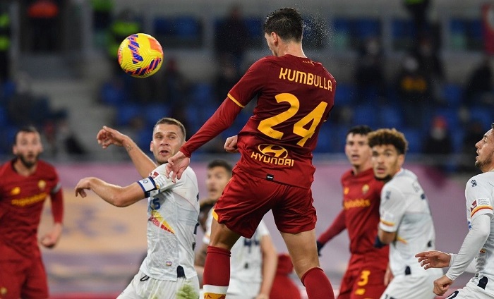 Roma không có bàn thắng trong suốt 2 năm tại Châu Âu
