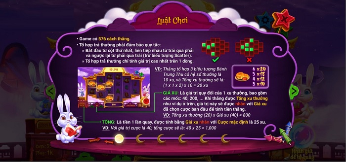 Giới thiệu nổ hũ Vươn Tới Cung Trăng nhà cái Sin88