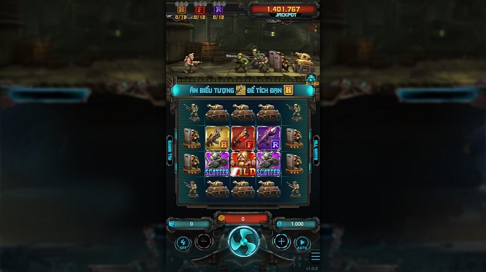 Giới thiệu nổ hũ Metal Slug game Sin88