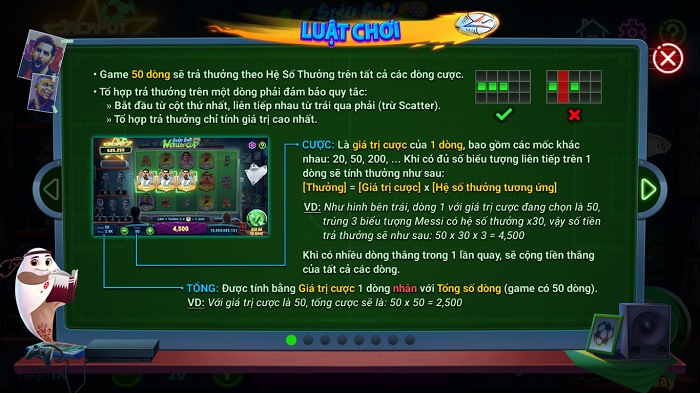 Giới thiệu nổ hũ Siêu Sao World Cup game Sin88